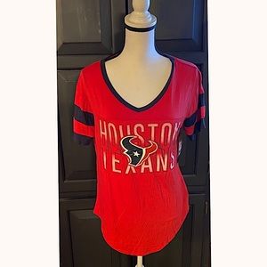 NFL Houston Texans Team Apparel Women’s Red NWT